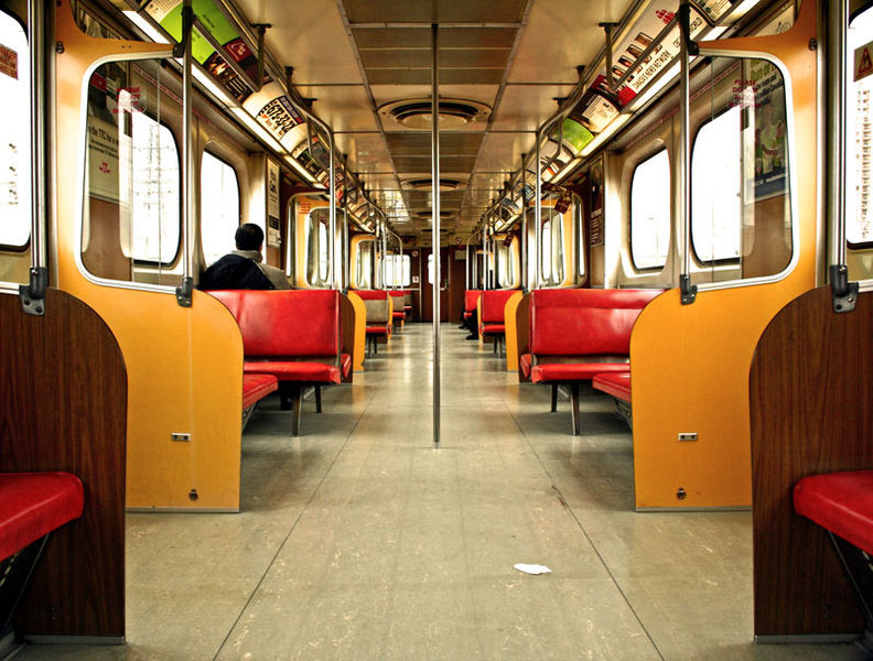 "Old TTC Subway", courtesy Dennis Marciniak