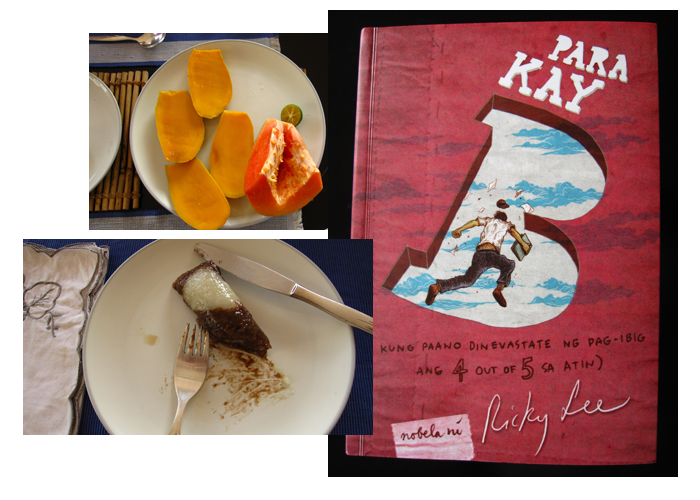 the novel over breakfast. photos by caro.mango